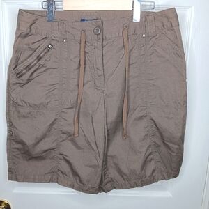 Reitmans Women's Khaki Bermuda Shorts Cotton Size 13 Summer